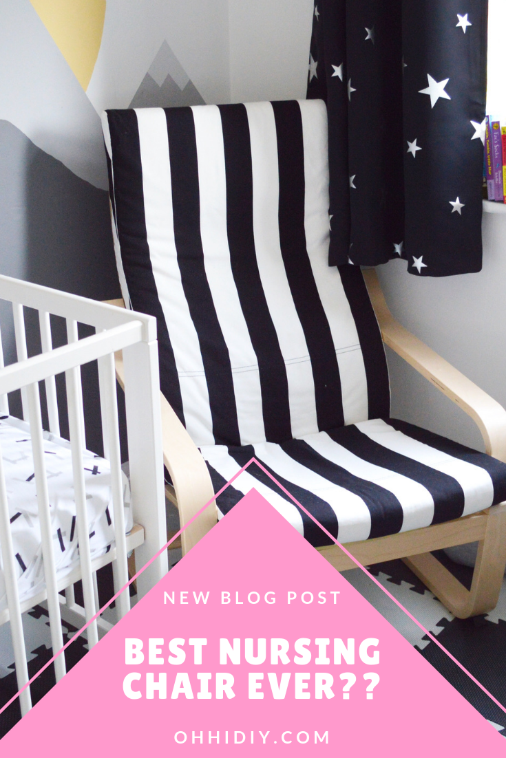 Best nursing chair?? Ikea posing chair review and assembly blog post and video
